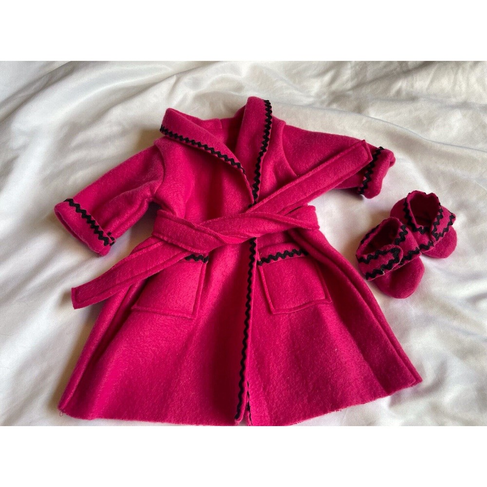 Pleasant Company American Girl of Today Pink Robe w Slippers 1996 Retired 1528